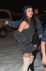 MARNIE SIMPSON on the Set of Geordie Shore in Tignes 02/09/2017