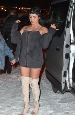 MARNIE SIMPSON on the Set of Geordie Shore in Tignes 02/09/2017