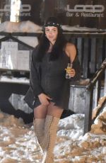 MARNIE SIMPSON on the Set of Geordie Shore in Tignes 02/09/2017