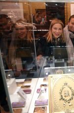 MARTINA HINGIS and SIMONA HALEP at Faberge Museum in St Petersburg 01/31/2017