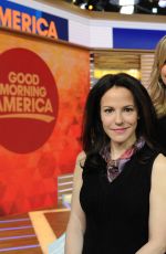 MARY-LOUISE PARKER on the Set of Good Morning America 02/23/2017