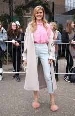 MARYNA LINCHUK at Topshop Unique Show in London 02/19/2017
