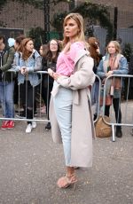 MARYNA LINCHUK at Topshop Unique Show in London 02/19/2017