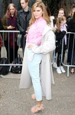 MARYNA LINCHUK at Topshop Unique Show in London 02/19/2017