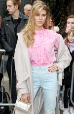 MARYNA LINCHUK at Topshop Unique Show in London 02/19/2017