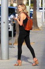 MAUDE HIRST Out for Coffee in Beverly Hills 02/13/2017