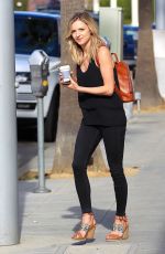 MAUDE HIRST Out for Coffee in Beverly Hills 02/13/2017