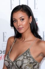 MAYA JAMA at Elle Style Awards 2017 in London 02/13/2017