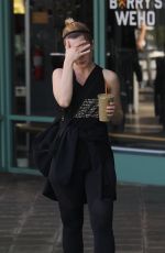 MENA SUVARI Heading to a Gym in West Hollywood 02/14/2017