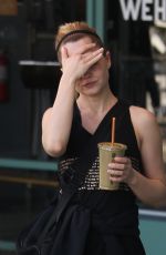 MENA SUVARI Heading to a Gym in West Hollywood 02/14/2017