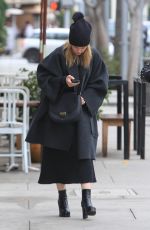 MENA SUVARI Out Shopping in Beverly Hills 02/21/2017