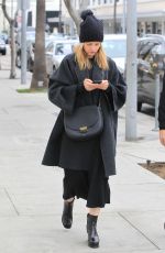 MENA SUVARI Out Shopping in Beverly Hills 02/21/2017
