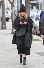 MENA SUVARI Out Shopping in Beverly Hills 02/21/2017