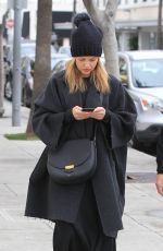 MENA SUVARI Out Shopping in Beverly Hills 02/21/2017