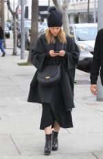 MENA SUVARI Out Shopping in Beverly Hills 02/21/2017