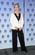 MERYL STREEP at 2017 Human Rights Campaign Greater New York Gala 02/11/2017