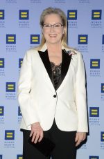 MERYL STREEP at 2017 Human Rights Campaign Greater New York Gala 02/11/2017