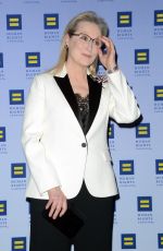 MERYL STREEP at 2017 Human Rights Campaign Greater New York Gala 02/11/2017