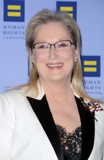 MERYL STREEP at 2017 Human Rights Campaign Greater New York Gala 02/11/2017