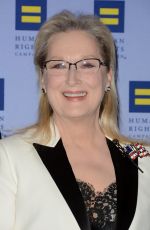 MERYL STREEP at 2017 Human Rights Campaign Greater New York Gala 02/11/2017