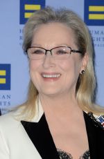 MERYL STREEP at 2017 Human Rights Campaign Greater New York Gala 02/11/2017