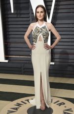 MICHELLE DOCKERY at 2017 Vanity Fair Oscar Party in Beverly Hills 02/26/2017