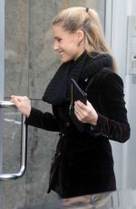MICHELLE HUNZIKER Out in Milan 02/08/2017