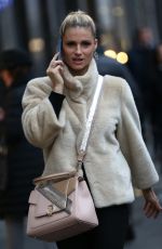 MICHELLE HUNZIKER Out Shopping in Milan 02/03/2017