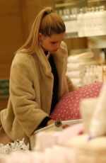 MICHELLE HUNZIKER Out Shopping in Milan 02/03/2017