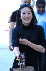 MICHELLE KWAN Out for Lunch in Beverly Hills 01/31/2017