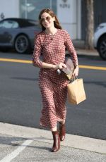 MICHELLE MONAGHAN Out Shopping in Beverly Hills 02/01/2017