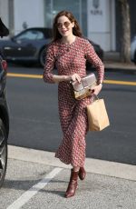 MICHELLE MONAGHAN Out Shopping in Beverly Hills 02/01/2017