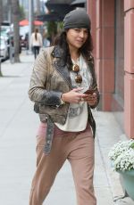 MICHELLE RODRIGUEZ Arrives at Anastasia Beverly Hills 02/21/2017