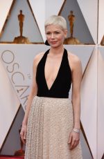 MICHELLE WILLIAMS at 89th Annual Academy Awards in Hollywood 02/26/2017