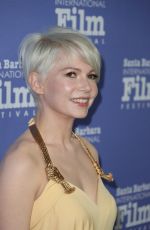 MICHELLE WILLIAMS at Cinema Vanguard Award at 32nd Santa Barbara International Film Festival in Santa Barbara 02/05/2017