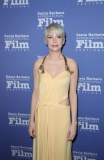 MICHELLE WILLIAMS at Cinema Vanguard Award at 32nd Santa Barbara International Film Festival in Santa Barbara 02/05/2017