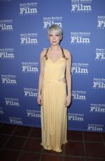 MICHELLE WILLIAMS at Cinema Vanguard Award at 32nd Santa Barbara International Film Festival in Santa Barbara 02/05/2017