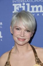 MICHELLE WILLIAMS at Cinema Vanguard Award at 32nd Santa Barbara International Film Festival in Santa Barbara 02/05/2017