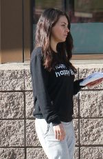 MILA KUINIS Out in Studio City 02/15/2017