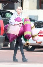 MILEY CYRUS Out and About in Malibu 02/05/2017
