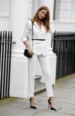 MILLIE MACKINTOSH on the Set of a Photoshoot in Chelsea 02/21/2017