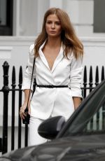 MILLIE MACKINTOSH on the Set of a Photoshoot in Chelsea 02/21/2017