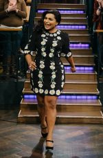 MINDY KALING at The Late Late Show with James Corden 02/02/2017