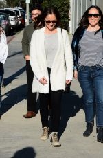 MINKA  KELLY at United Talent Agency Voices Rally in Los Angeles 02/24/2017