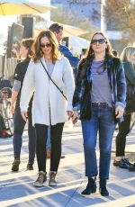 MINKA  KELLY at United Talent Agency Voices Rally in Los Angeles 02/24/2017