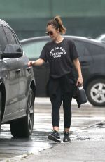 MINKA KELLY Leaves a Gym in West Hollywood 02/03/2017