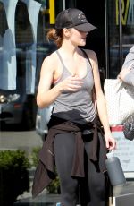 MINKA KELLY Leaves a Gym in West Hollywood 02/12/2017