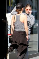 MINKA KELLY Leaves a Gym in West Hollywood 02/12/2017