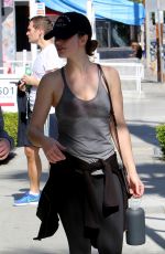 MINKA KELLY Leaves a Gym in West Hollywood 02/12/2017