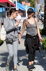 MINKA KELLY Leaves a Gym in West Hollywood 02/12/2017